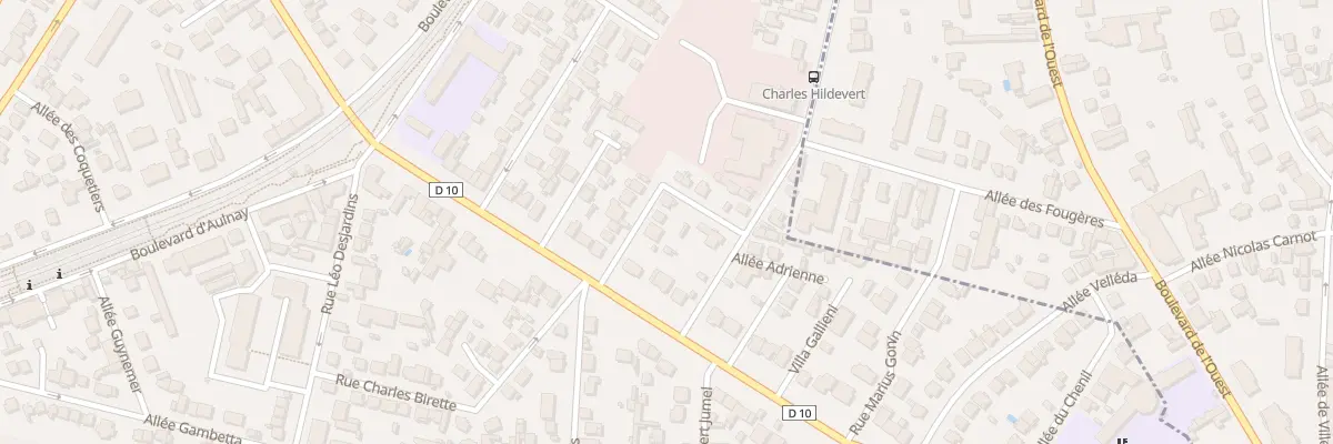 Plan du 6 Rue Davy à Villemomble