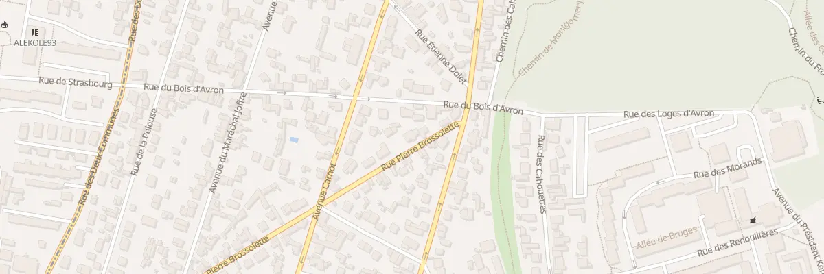 Plan du 51 Rue Pierre Brossolette à Neuilly-Plaisance