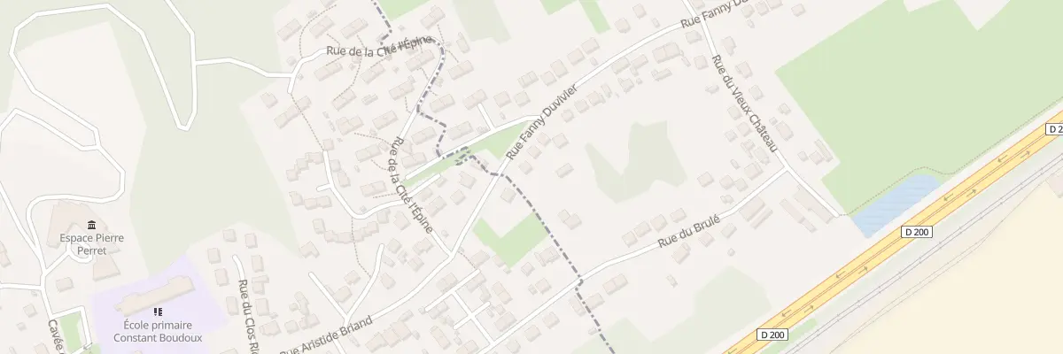 Plan du 91 Rue Fanny Duvivier à Rieux