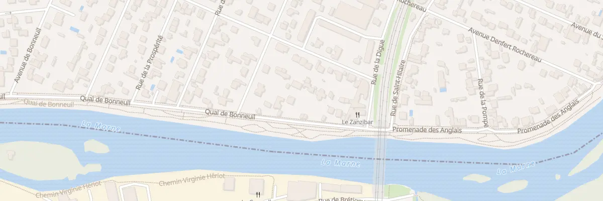 Plan du 159 Quai de Bonneuil à Saint-Maur-des-Fossés