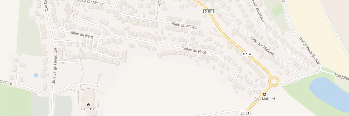 Plan du 50 All du Haut à Marly-la-Ville