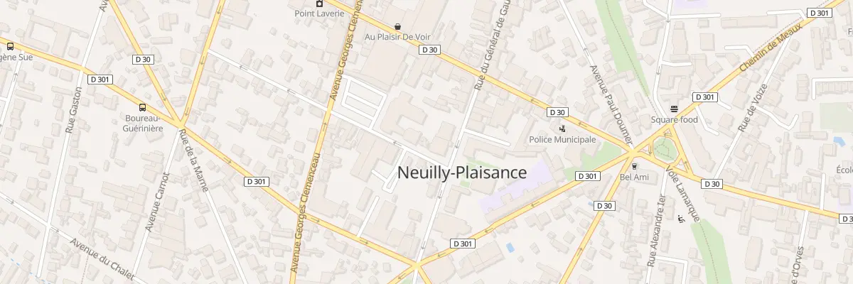 Plan du 21 Rue P Vaillant Couturier à Neuilly-Plaisance