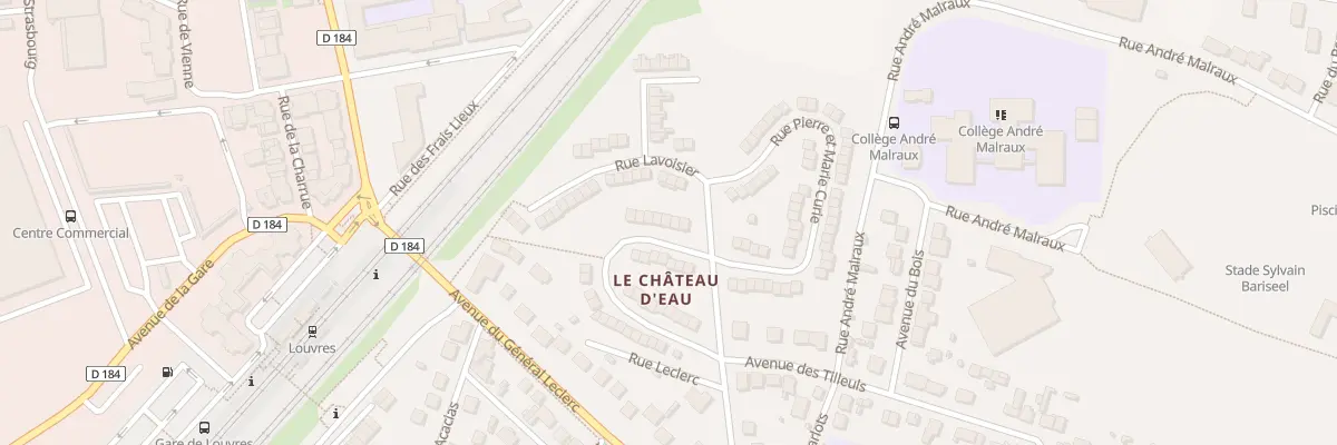 Plan du 33 Rue Branly à Louvres