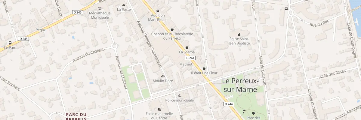 Plan du 56 Av Georges Clémenceau au Perreux-sur-Marne