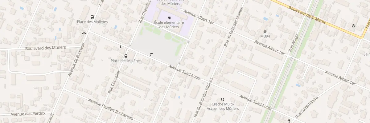 Plan du 15 Rue du Moulin à Saint-Maur-des-Fossés