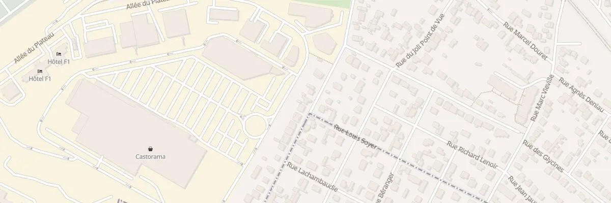 Plan du 32 Rue d’Avron à Villemomble