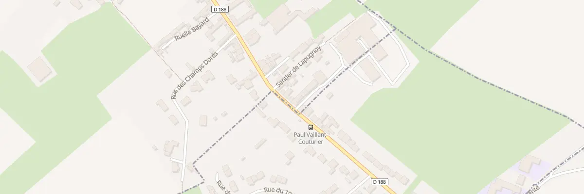 Plan du 96 Rue Joseph Carlier à Lozinghem