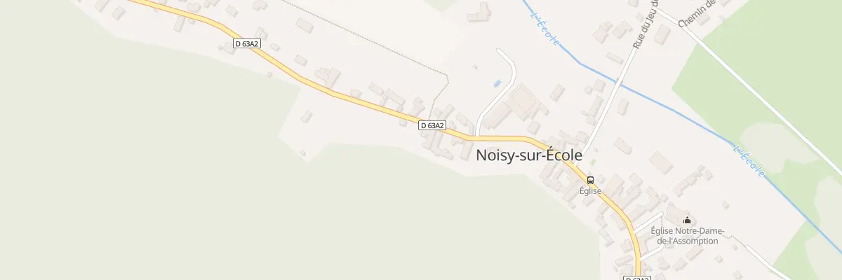 Plan du 40 Rue Grande à Noisy-sur-École