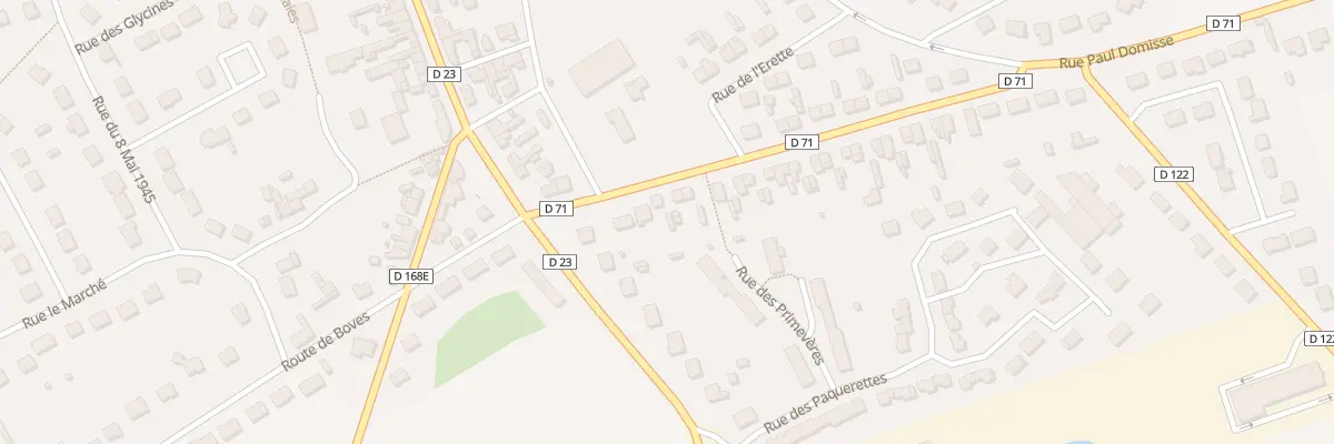 Plan du 6 Rue Paul Domisse à Fouilloy