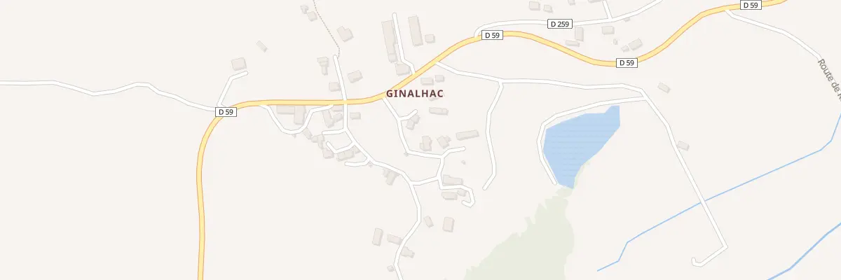 Plan du 5164 Ginalhac à Laroquevieille