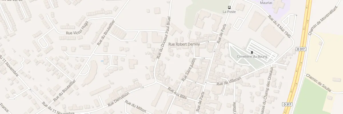 Plan du 16B Rue du Docteur Paul Bruel à Louvres
