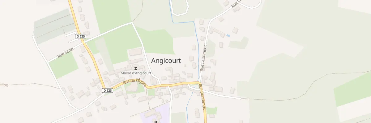 Plan du 3B Rue Laisement à Angicourt