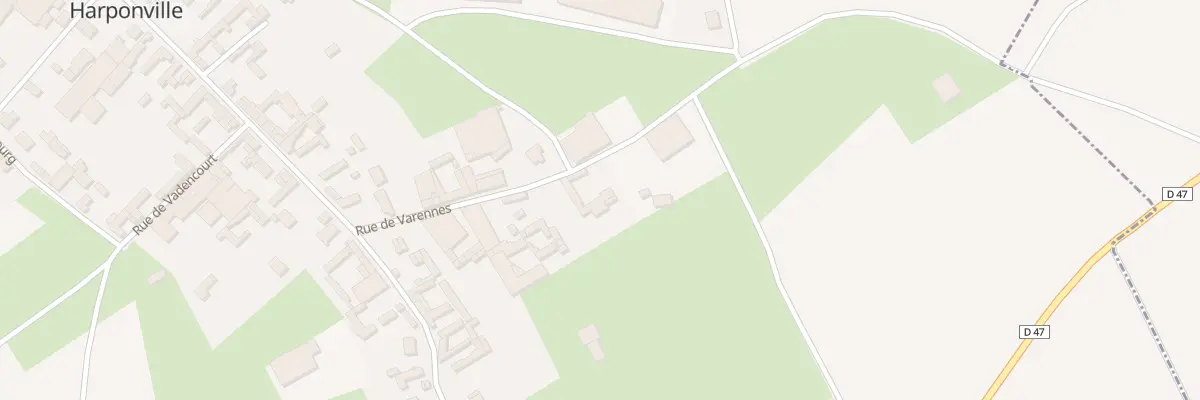 Plan du 16 Rue de Varennes à Harponville