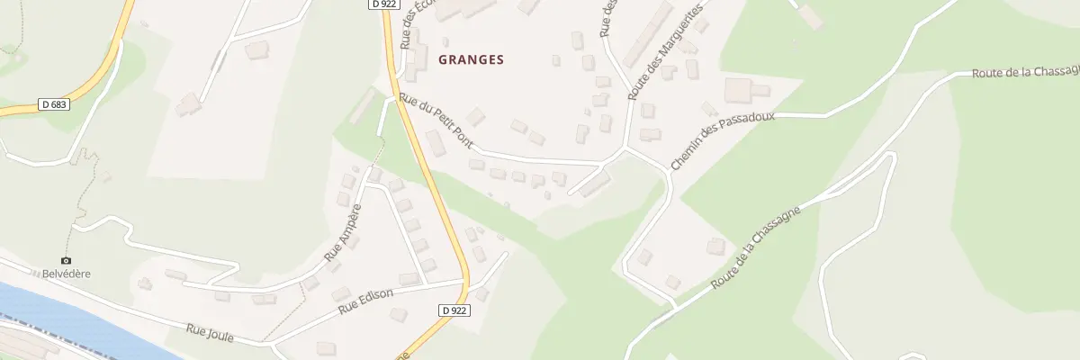 Plan du 154 Rue du Petit Pont à Lanobre