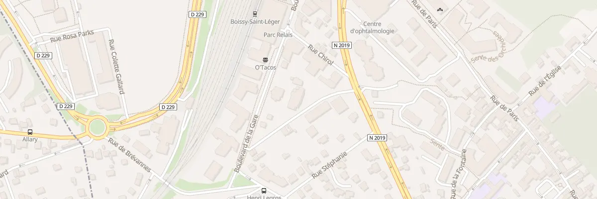 Plan du 23 Bd de la Gare à Boissy-Saint-Léger