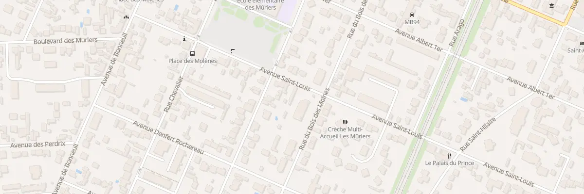 Plan du 28B Av Saint-Louis à Saint-Maur-des-Fossés