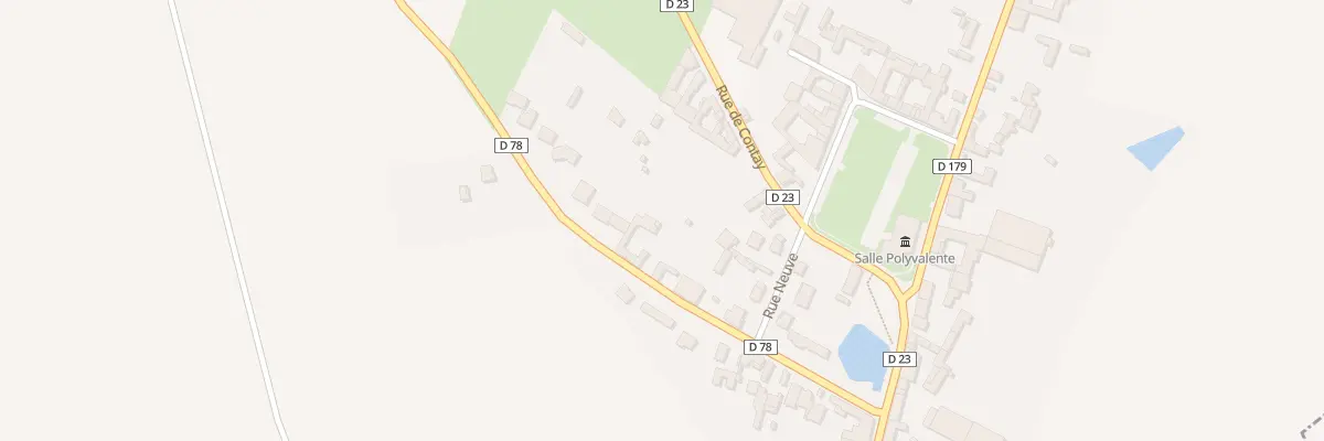 Plan du 6 Rue de Béhencourt à Franvillers