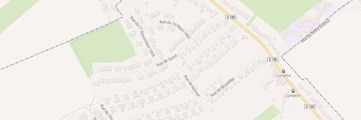 Plan du 20 Rue de Gand à Marles-les-Mines