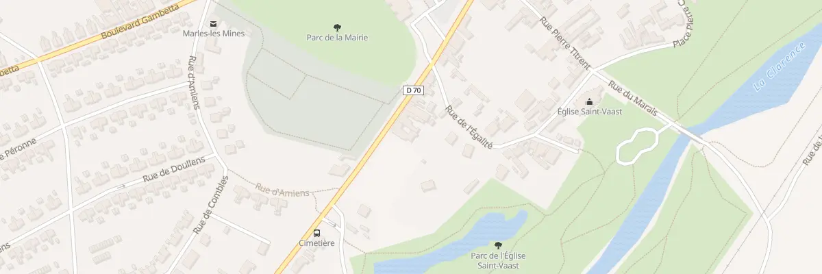 Plan du 4 Rue Pasteur à Marles-les-Mines