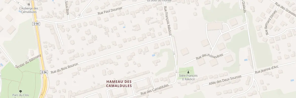 Plan du 36 Rue du Bois Bouron à Yerres