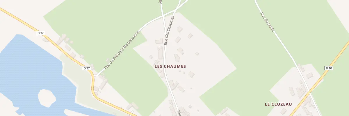 Plan du 34 Rue des Chaumes à Meillant