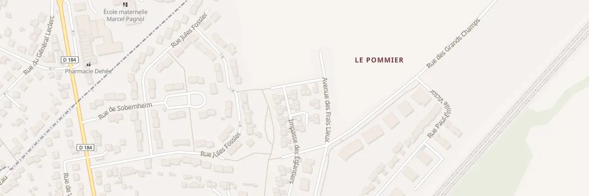 Plan du 7G Imp de Maître Renard à Louvres