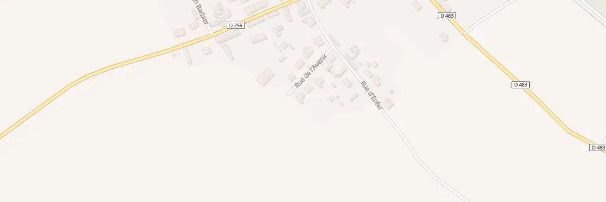 Plan du 8 Rue de l’Avenir à Braches