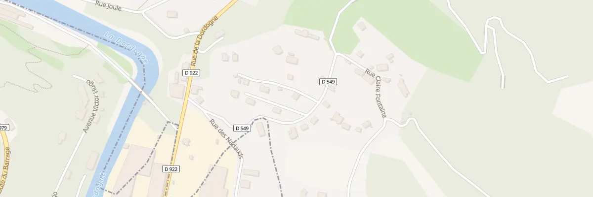 Plan du 29 Che des Rocailles à Lanobre