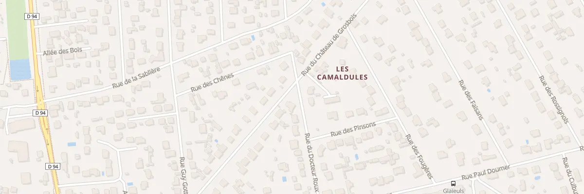 Plan du 30 Rue du Château de Grosbois à Yerres