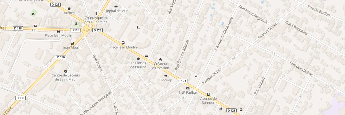 Plan du 5 Rue Etienne Marcel à Saint-Maur-des-Fossés