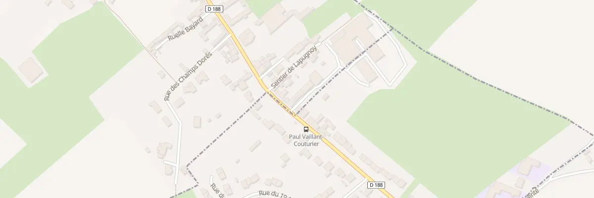Plan du 98 Rue Joseph Carlier à Lozinghem