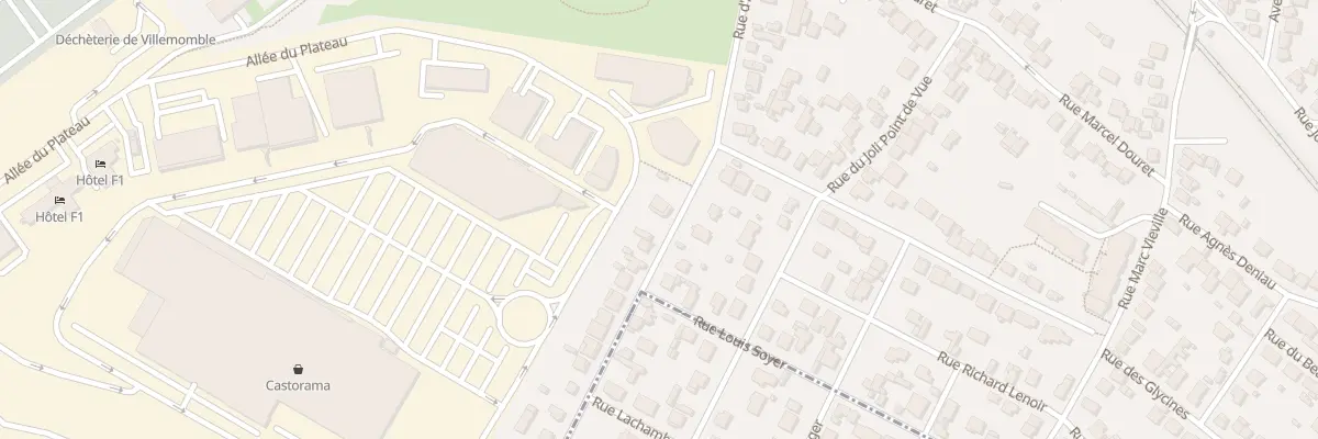 Plan du 28 Rue d’Avron à Villemomble