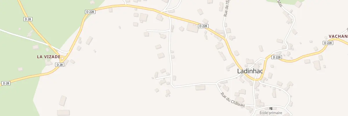 Plan du 4 All du Mas Del Four à Ladinhac