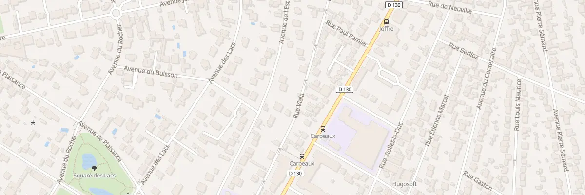Plan du 43Q Rue Viala à Saint-Maur-des-Fossés