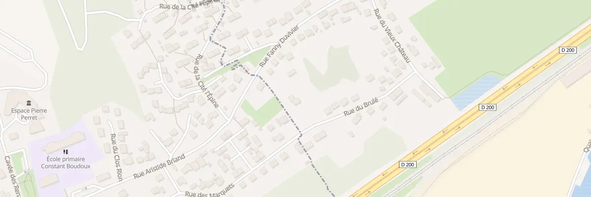 Plan du 18 Rue du Brûle à Rieux