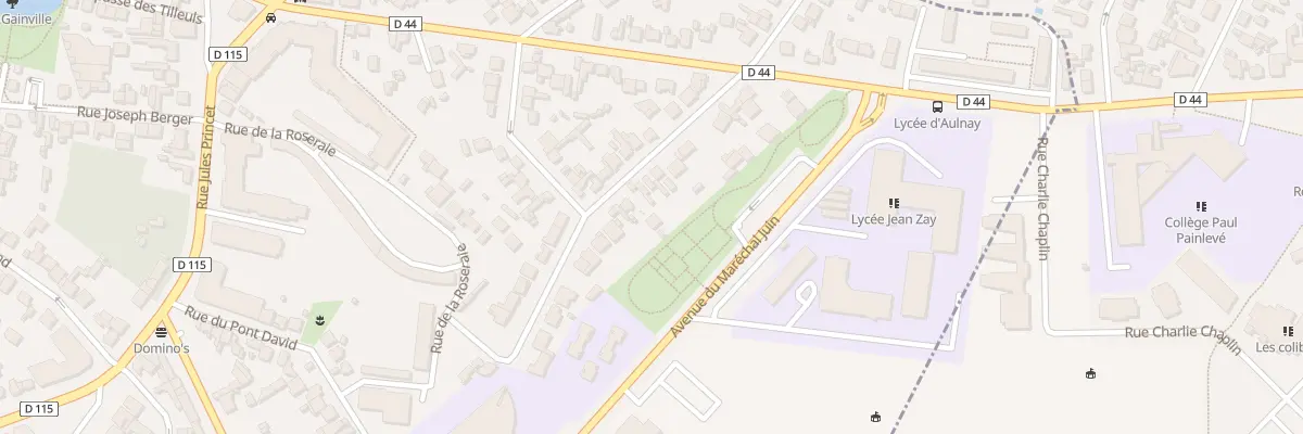 Plan du 15 Rue du Moulin a Vent à Aulnay-sous-Bois