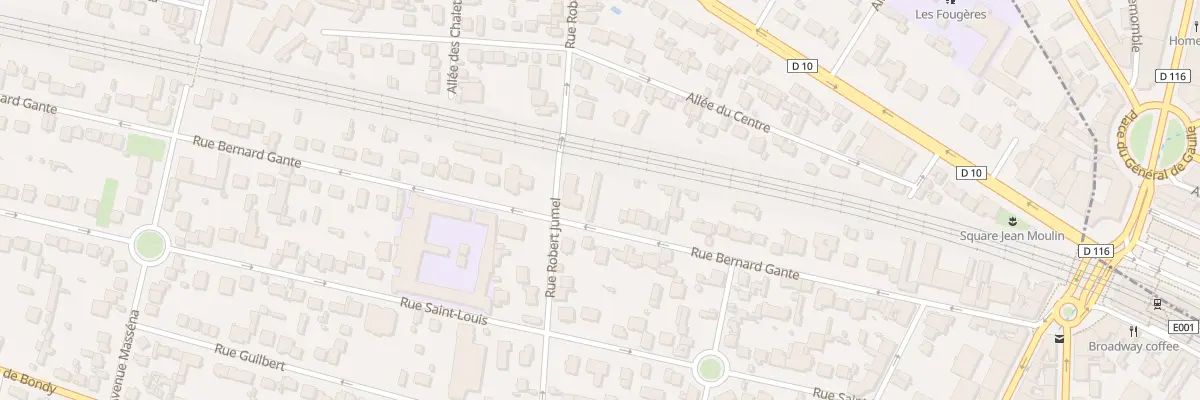 Plan du 62 Rue Bernard Gante à Villemomble