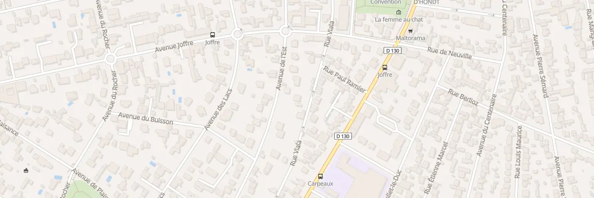 Plan du 52 Av de l’Est à Saint-Maur-des-Fossés