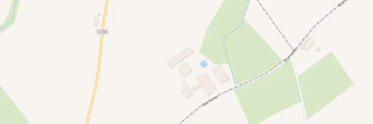 Plan du 390 Rue Verte à Oudezeele
