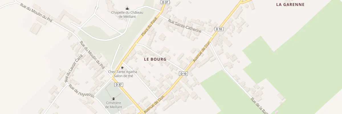 Plan du 4 Rue des Cas à Meillant