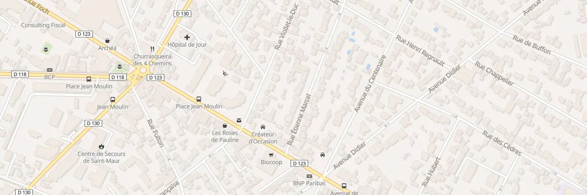 Plan du 11 Rue Etienne Marcel à Saint-Maur-des-Fossés