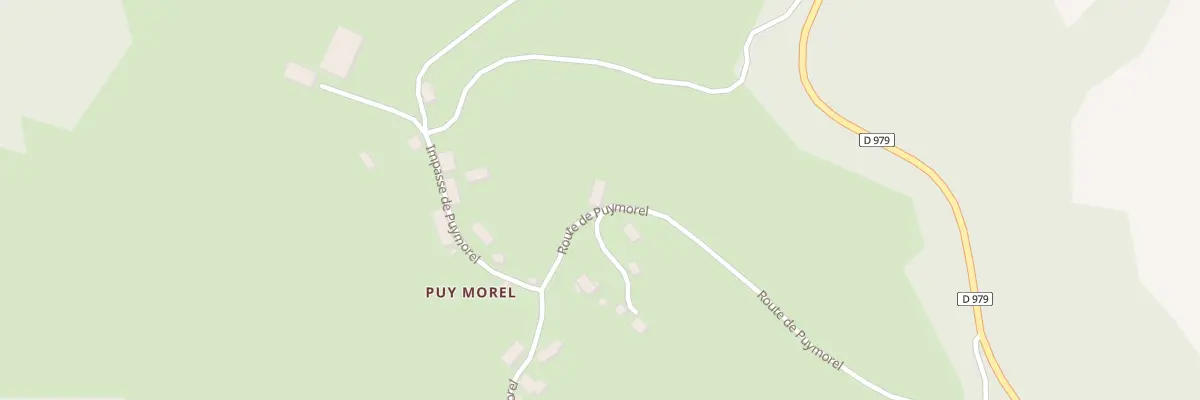 Plan du 5000 Puy Morel à Bort-les-Orgues