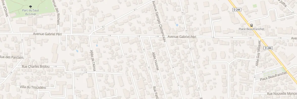 Plan du 3 Rue Pattier Soupault au Perreux-sur-Marne