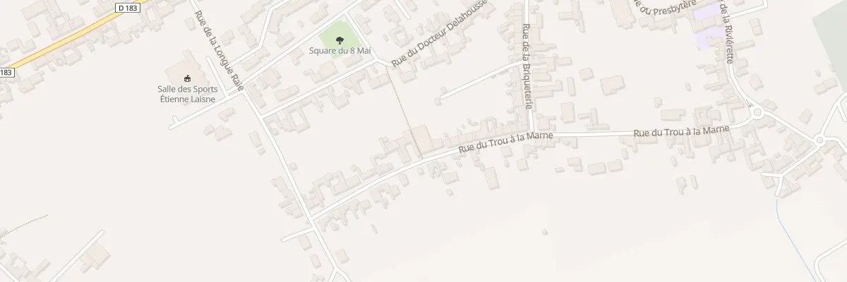 Plan du 48 Rue du Trou à la Marne à Allouagne
