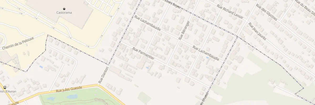 Plan du 5B Rue Parmentier à Rosny-sous-Bois