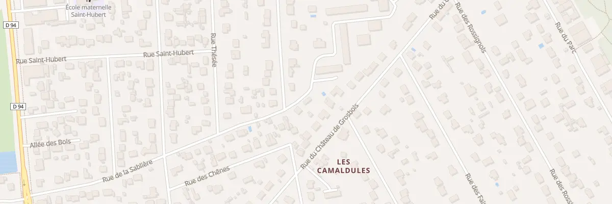 Plan du 78 Rue de la Sablière à Yerres