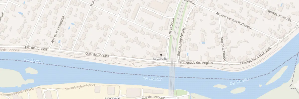 Plan du 163 Quai de Bonneuil à Saint-Maur-des-Fossés