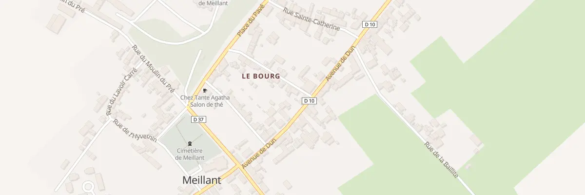Plan du 3 Rue des Cas à Meillant