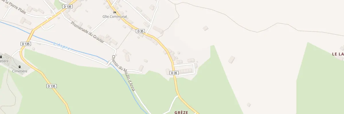 Plan du 5093 Le Bourg à Arches