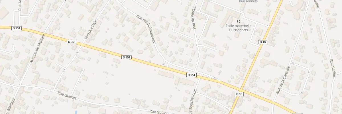 Plan du 16 Rue des Buissonnets à Saint-Amand-Montrond